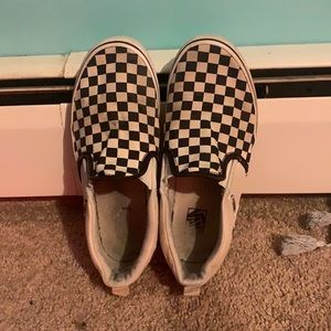 checkered vans